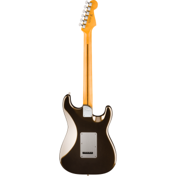 FENDER American Ultra II Stratocaster Gaucher touche ebene Texas Tea