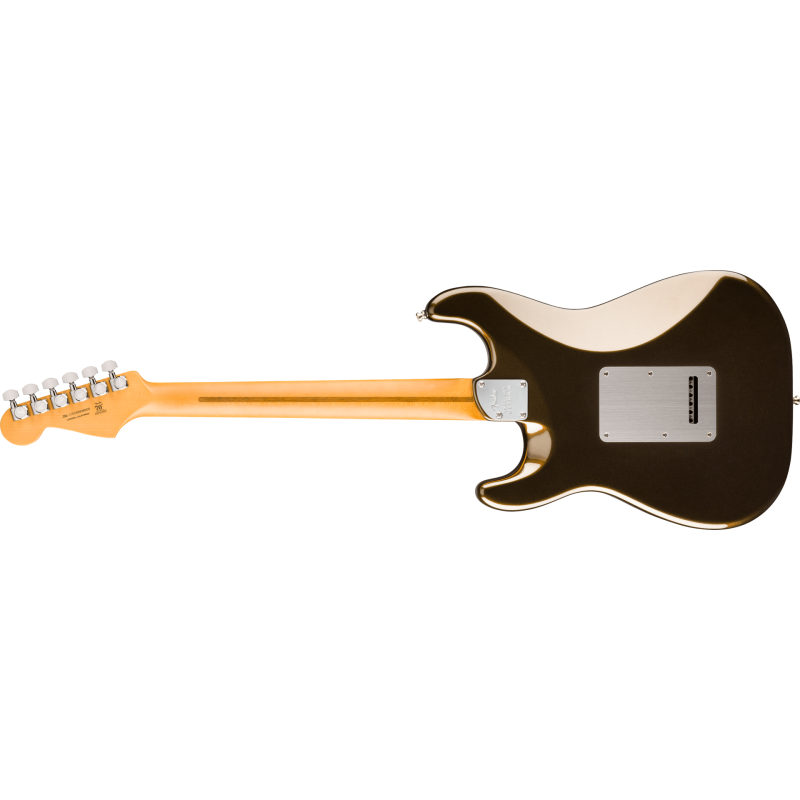 FENDER American Ultra II Stratocaster HSS touche ebene Texas Tea