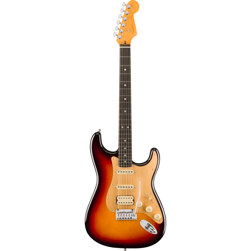 FENDER American Ultra II Stratocaster HSS touche ebene Ultraburst