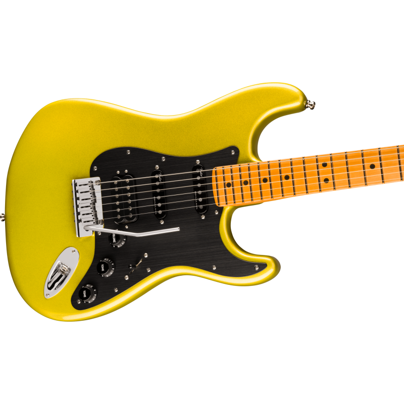 FENDER American Ultra II Stratocaster HSS touche erable Solar Flare