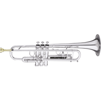 GETZEN 590S-S trompette sib étudiant plaquée argent 590s-s