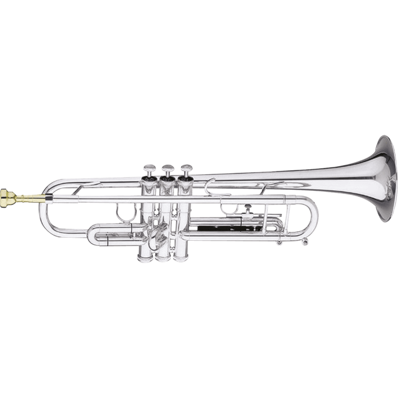 GETZEN 590S-S trompette sib étudiant plaquée argent 590s-s