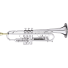 GETZEN 590S-S trompette sib étudiant plaquée argent 590s-s