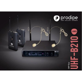 PRODIPE UHF HEADSET DUO