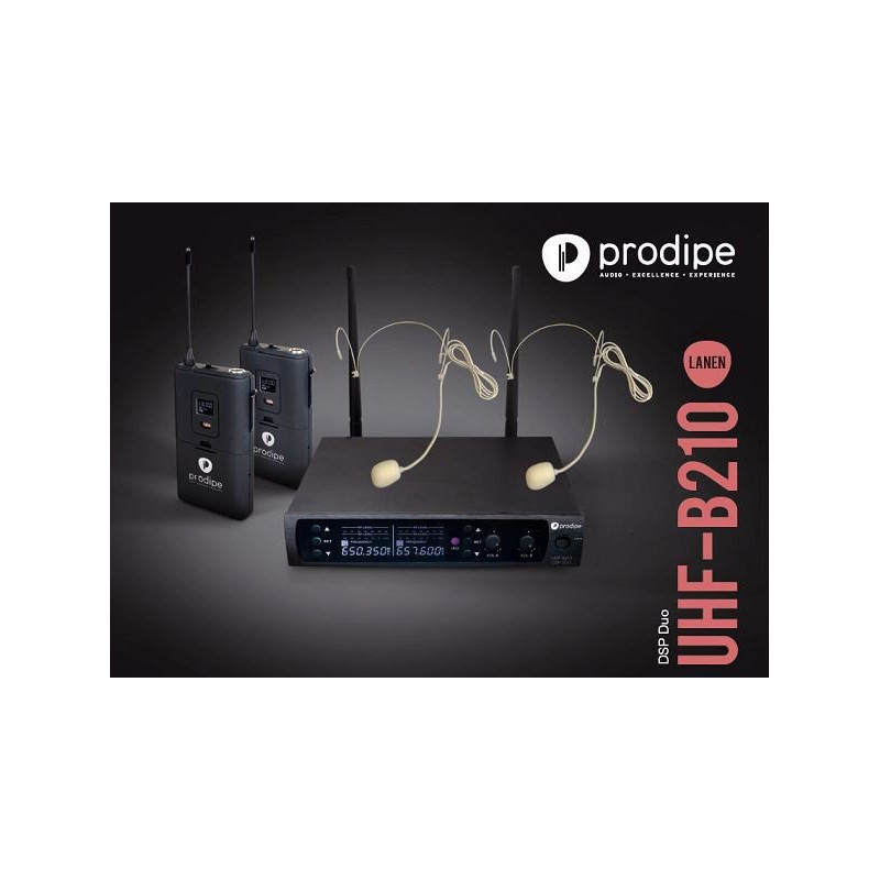 PRODIPE UHF HEADSET DUO