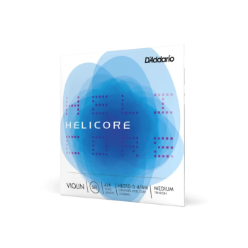 D'ADDARIO Helicore Violin Single A String 4/4 Scale Medium Tension