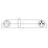 CORDIAL CPM10FM câble micro xlr 10 m