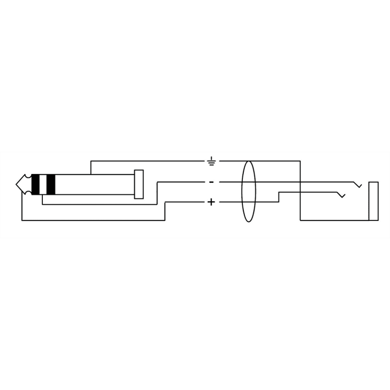 CORDIAL CFM10VK câble audio stéréo jack mâle/jack femelle 10 m