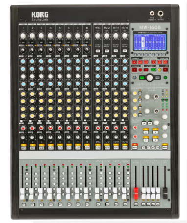 MX8 USB V2 Table de mixage analogique Power acoustics