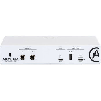 ARTURIA MINIFUSE2-OTG-WH interface audio usb 2 entrées minifuse otg blanche