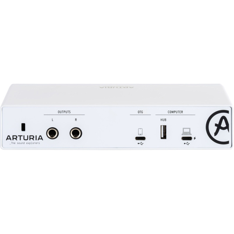 ARTURIA MINIFUSE2-OTG-WH interface audio usb 2 entrées minifuse otg blanche