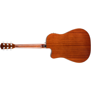 FENDER CD-140SCE Dreadnought touche Noyer All-Mahogany avec valise