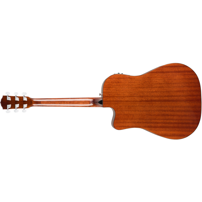 FENDER CD-140SCE Dreadnought touche Noyer All-Mahogany avec valise