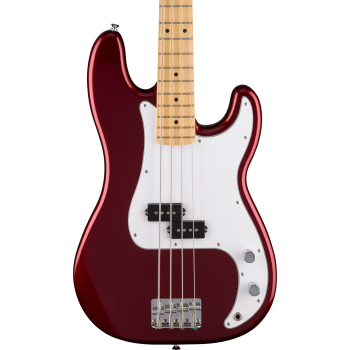 FENDER Standard Precision Bass touche erable plaque blanche Candy Cola