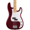 FENDER Standard Precision Bass touche erable plaque blanche Candy Cola