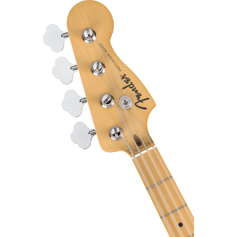 FENDER Standard Precision Bass touche erable plaque blanche Candy Cola