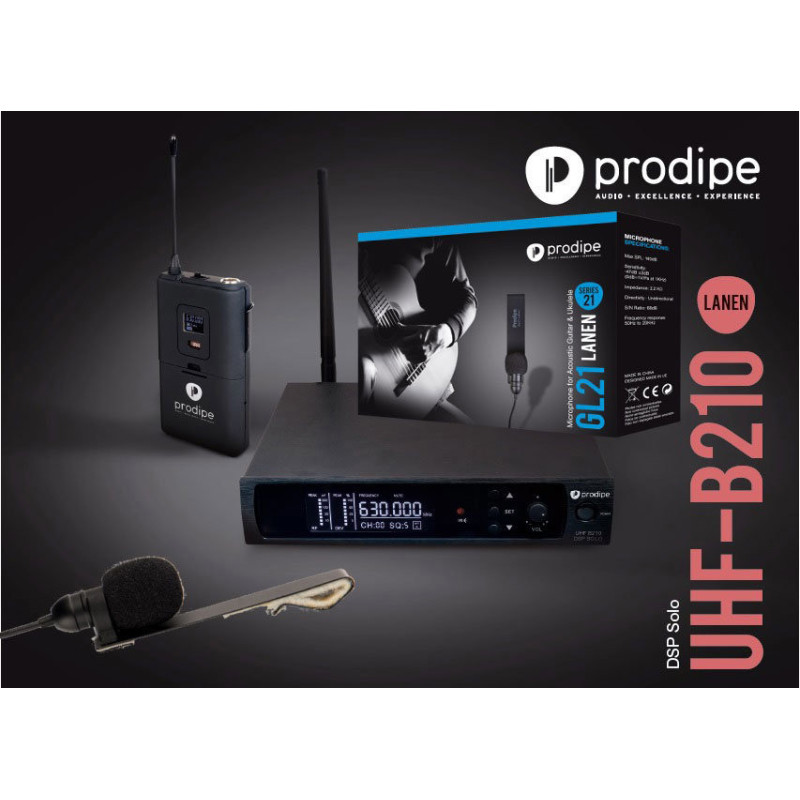 PRODIPE UHF PACK GL21 LANEN Systeme Prodipe UHF Lanen Serie 21