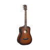 CORT EARTHGO-BOPBB guitare cort earth go hyvibe, housse