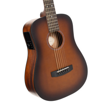 CORT EARTHGO-BOPBB guitare cort earth go hyvibe, housse