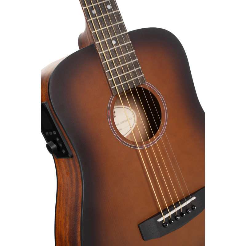 CORT EARTHGO-BOPBB guitare cort earth go hyvibe, housse