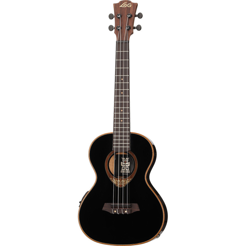 LAG TKU118TE tiki uku tenor arched back electro