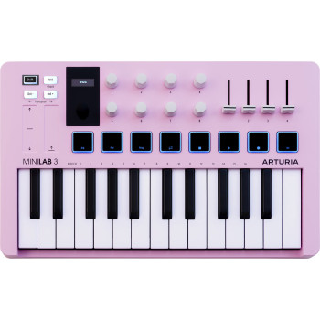 ARTURIA MINILAB3-ROS clavier maitre minilab rose quartz