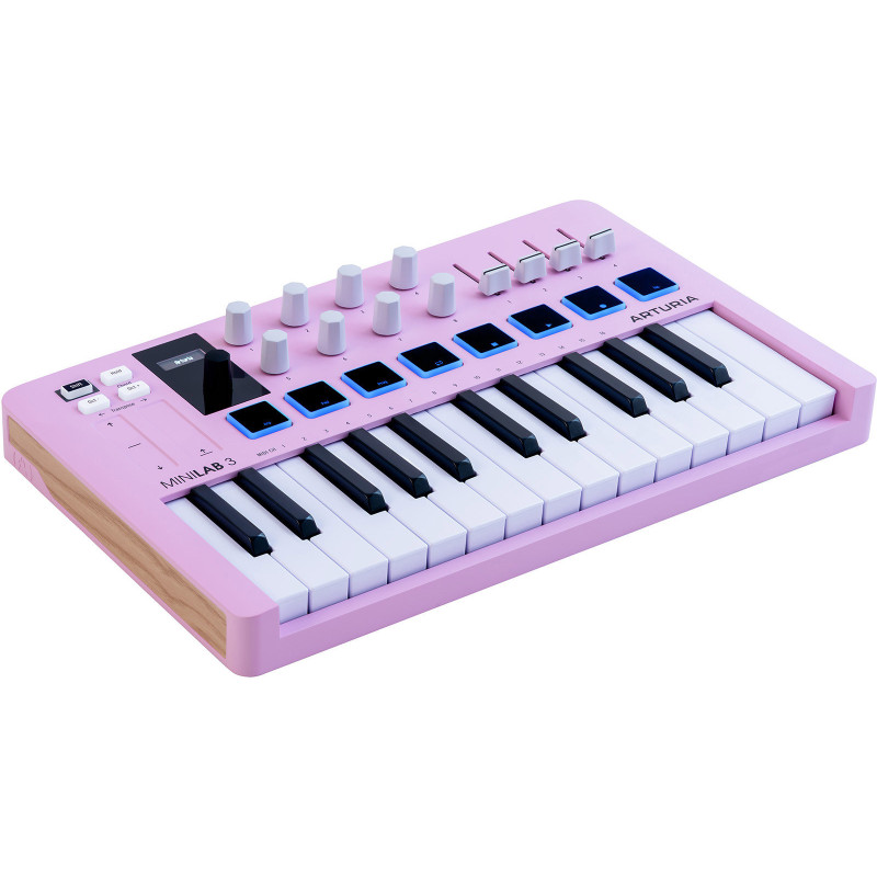 ARTURIA MINILAB3-ROS clavier maitre minilab rose quartz