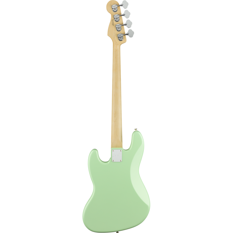 FENDER American Performer Jazz Bass Maple Fingerboard Satin Surf Green - Déstockage