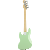 FENDER American Performer Jazz Bass Maple Fingerboard Satin Surf Green - Déstockage