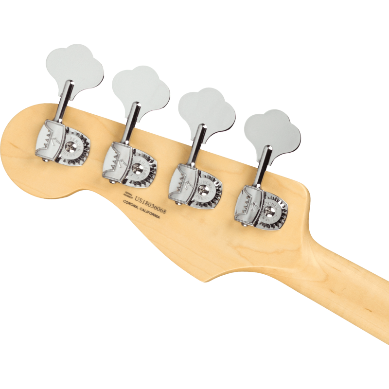 FENDER American Performer Jazz Bass Maple Fingerboard Satin Surf Green - Déstockage