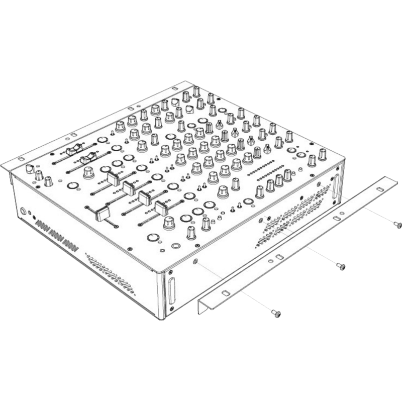 ALLEN & HEATH X96-RKX kit de mise en rack xone 96