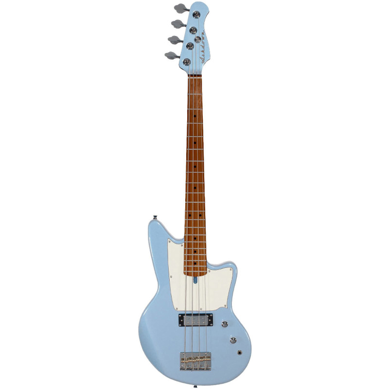 ASHDOWN CAPRI-IB basse électrique shortscale passive config soap bar - ice blue