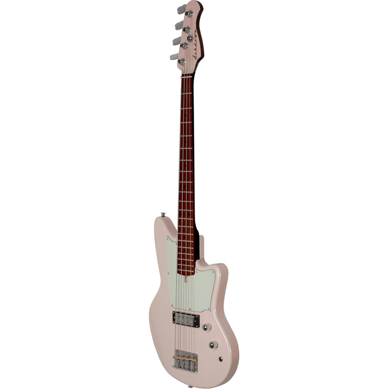 ASHDOWN CAPRI-SP basse électrique shortscale passive config soap bar - shell pink