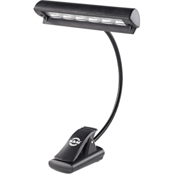 NovoLido 10W Lampe de Piano, Lampe de bureau LED avec Base et Pince, Lampe  pupitre Musique pour Lecture, Lire, Claviers, Travail, Table, Chevet, 3  Modes de Couleur et Gradation en Continu, Noir 