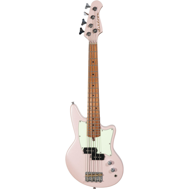 ASHDOWN CAPRI23-SP mini basse électrique passive config pj - shell pink