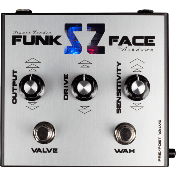 ASHDOWN FS-FUNK-FACE-UK pédale filtre/auto wah made in uk signature stuart zender