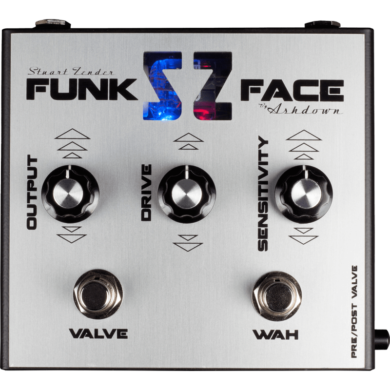 ASHDOWN FS-FUNK-FACE-UK pédale filtre/auto wah made in uk signature stuart zender