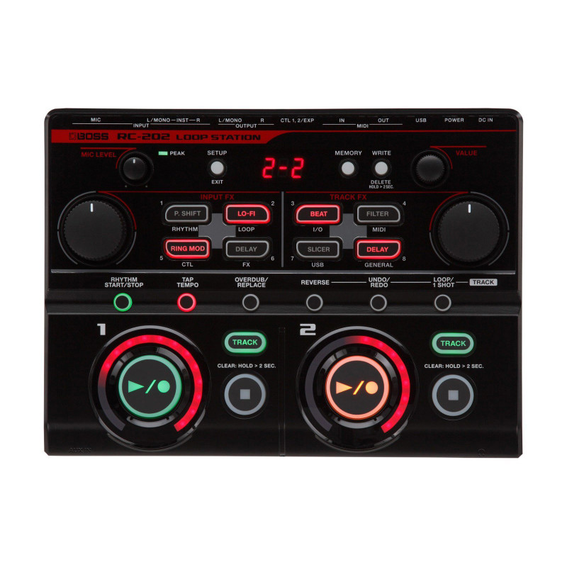 BOSS RC-202 dual track desktop looper