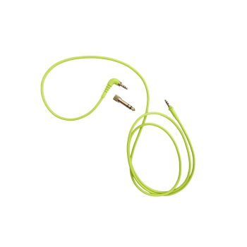 AIAIAI C19 câble droit 1,5m jaune fluo avec adaptateur c05