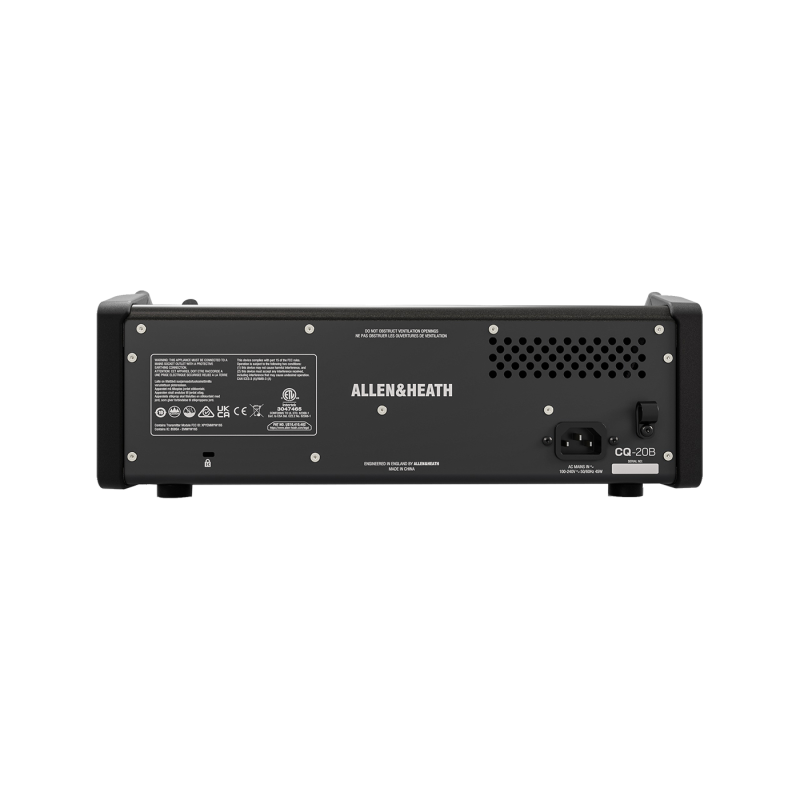 ALLEN & HEATH CQ-20B mixeur 20 canaux format rack