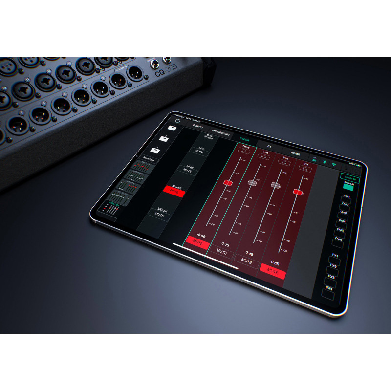 ALLEN & HEATH CQ-20B mixeur 20 canaux format rack