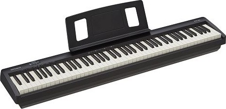 ROLAND FP-10-BK simple compact piano avec 88 note weighted key action black