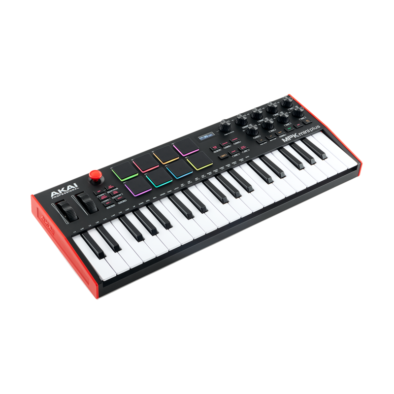 AKAI MPK MINI PLUS clavier maître usb 37 mini-notes 8 pads rvb 8 encodeurs