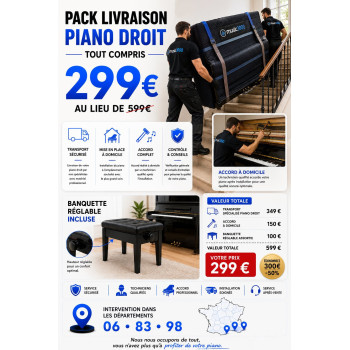 PACK LIVRAISON PIANO DROIT