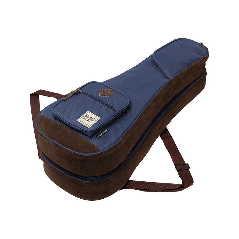 IBANEZ IUBT2542NB NAVY BLUE HOUSSE DOUBLE UKULELE(CONCER,TENOR) POWERPAD