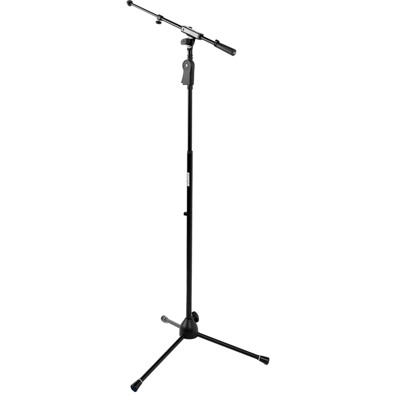 SHURE BY GATOR SH-TPSTANDTBMDX pied de micro de sol base trepied perchette avec poignée ergonomique