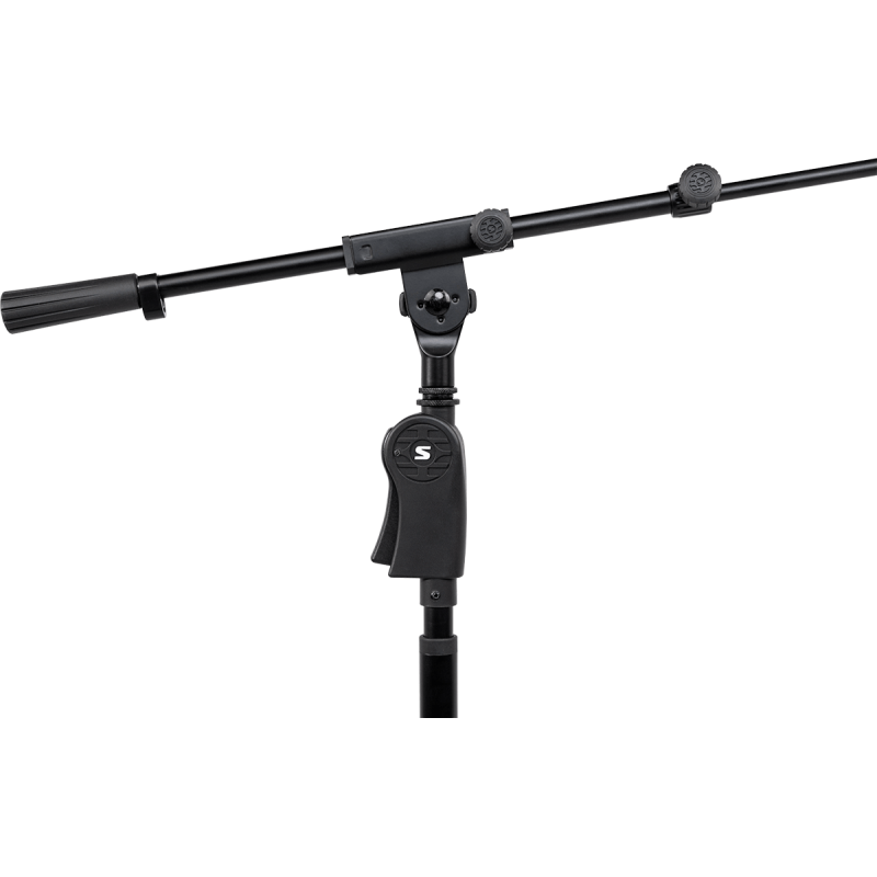 SHURE BY GATOR SH-TPSTANDTBMDX pied de micro de sol base trepied perchette avec poignée ergonomique