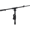 SHURE BY GATOR SH-TPSTANDTBMDX pied de micro de sol base trepied perchette avec poignée ergonomique