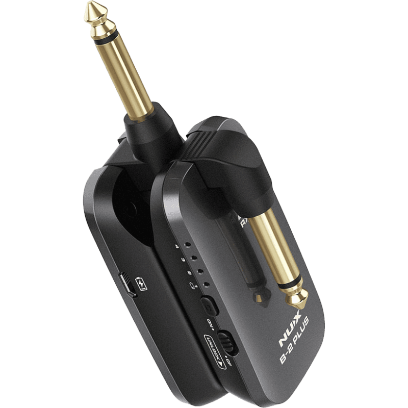 NUX B2-PLUS système sans-fil guitare 2,4 ghz 4 canaux