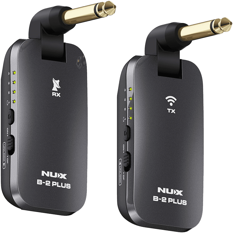 NUX B2-PLUS système sans-fil guitare 2,4 ghz 4 canaux